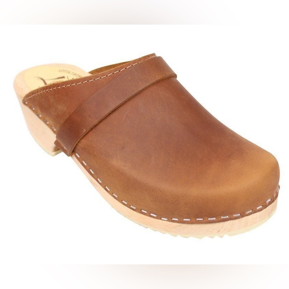 Lotta’s From Stockholm Brown Clogs